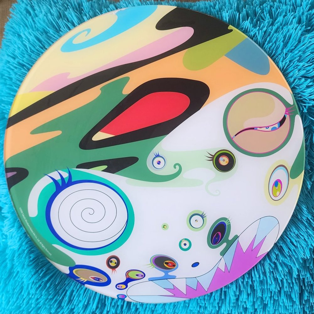TAKASHI MURAKAMI - AUYHENTIC PLACEMAT FOR THE '08 LV-BK BALL